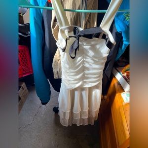 Girls white dress iZ Byer